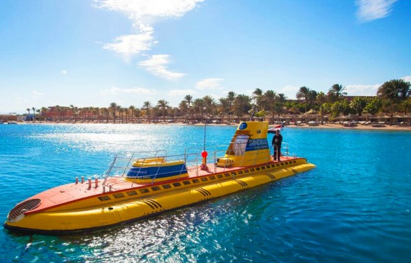 Submarinul Sindbad, Hurghada &mdash; 22 de metri sub apă