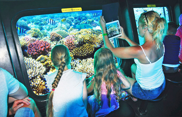 Excursie cu semi-submarinul, din Makadi Bay